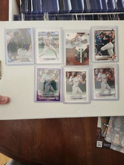 Jeremy Pena Rookie Card Lot. 7 different rc cards Houston Astros