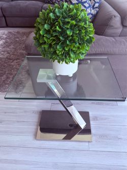 Glass Accent Table by El Dorado