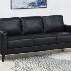 Ruth Modern Black Sofa