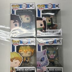 Demon Slayer Funko Pop Set