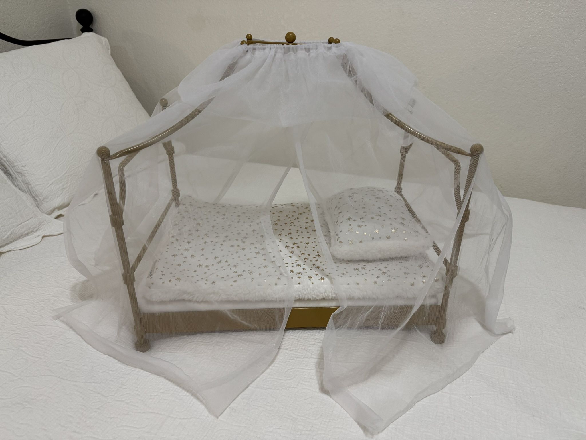 Pottery Barn Canopy Doll Bed