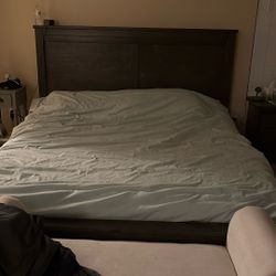 King Size Bed Frame And Mattress 