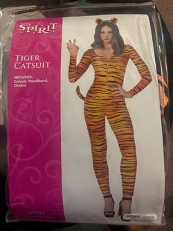 Tiger catsuit costume