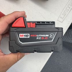 Milwaukee M18 5.0 Battery