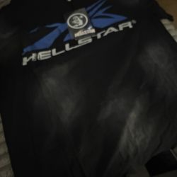 Hellstar Gel Sport Logo (Black/Blue) T-shirt