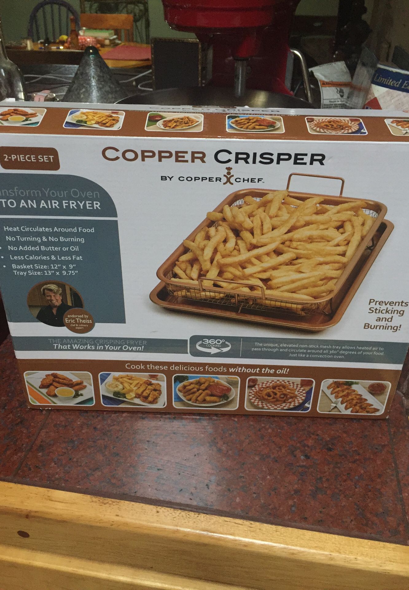 COPPER CRISPIER BY COPPER CHEF