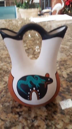  Vase - Hand Painted & Signed