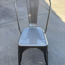 Metal chairs