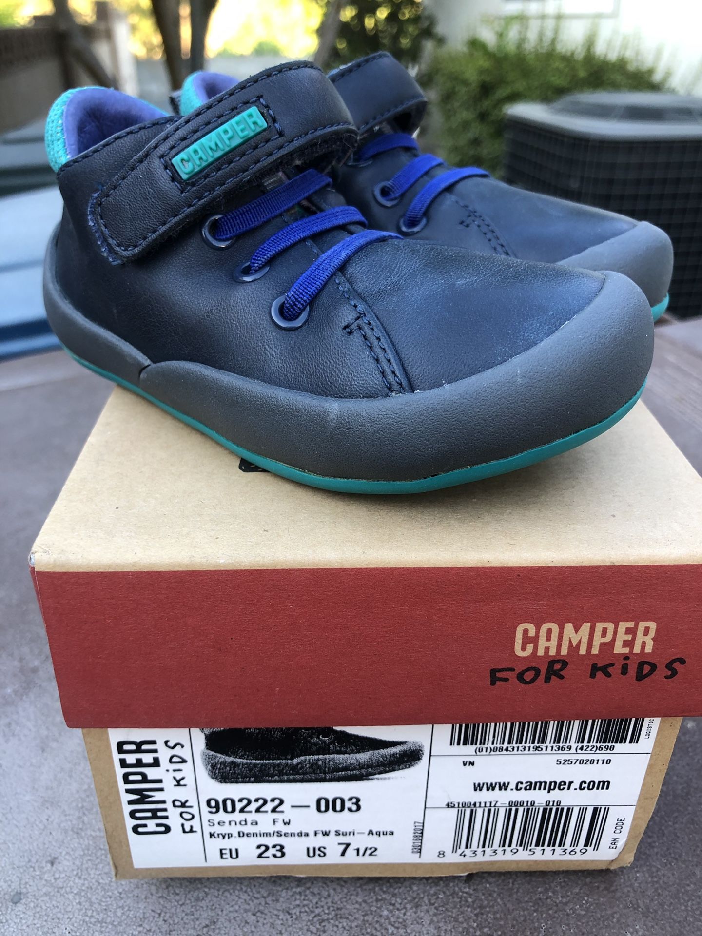 Brand new camper toddler shoes