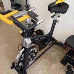 Marcy Club Revolution Bike Cycle Trainer for Cardio Exercise