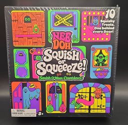 NeeDoh Door Advent Calendar 10 Toy Treats Halloween Squish-O-Ween