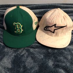 Two Baseball Hats