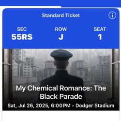 My Chemical Romance Concert Tickets 