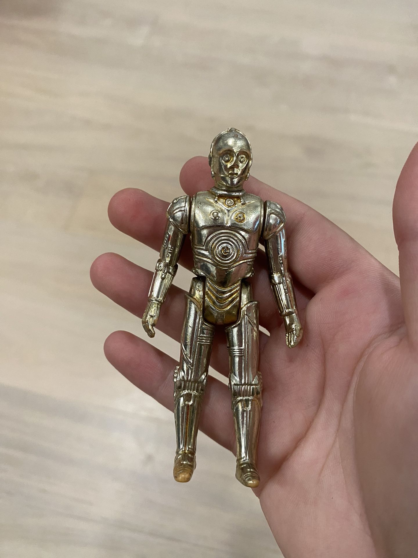 Vintage 1977 Star Wars C-3PO Action Figure