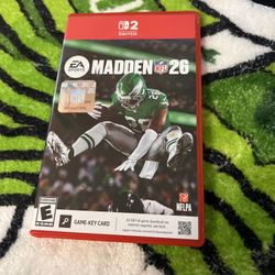 Madden 26 Nintendo Switch 