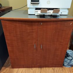 Printer Hutch/filing Cabinet