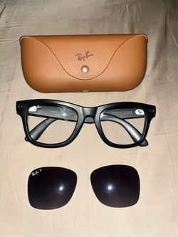 Ray-Ban Meta (Gen2) Smart Glasses with Case and Extra Lenses and Cleaning Kit