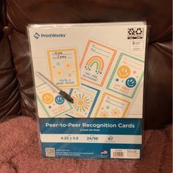 Peer-to-Peer Recognition Cards