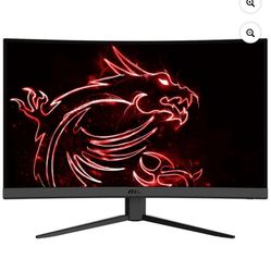MSI 31.5" Curved FHD (1920x1080) HDMI DP 165Hz 1ms FreeSync LCD Gaming Monitor - Optix G32C4W