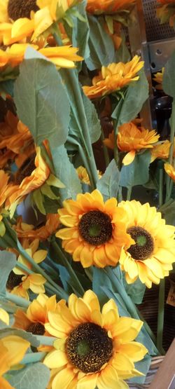 New 4ft artificial silk stem looks real 9 each high quality