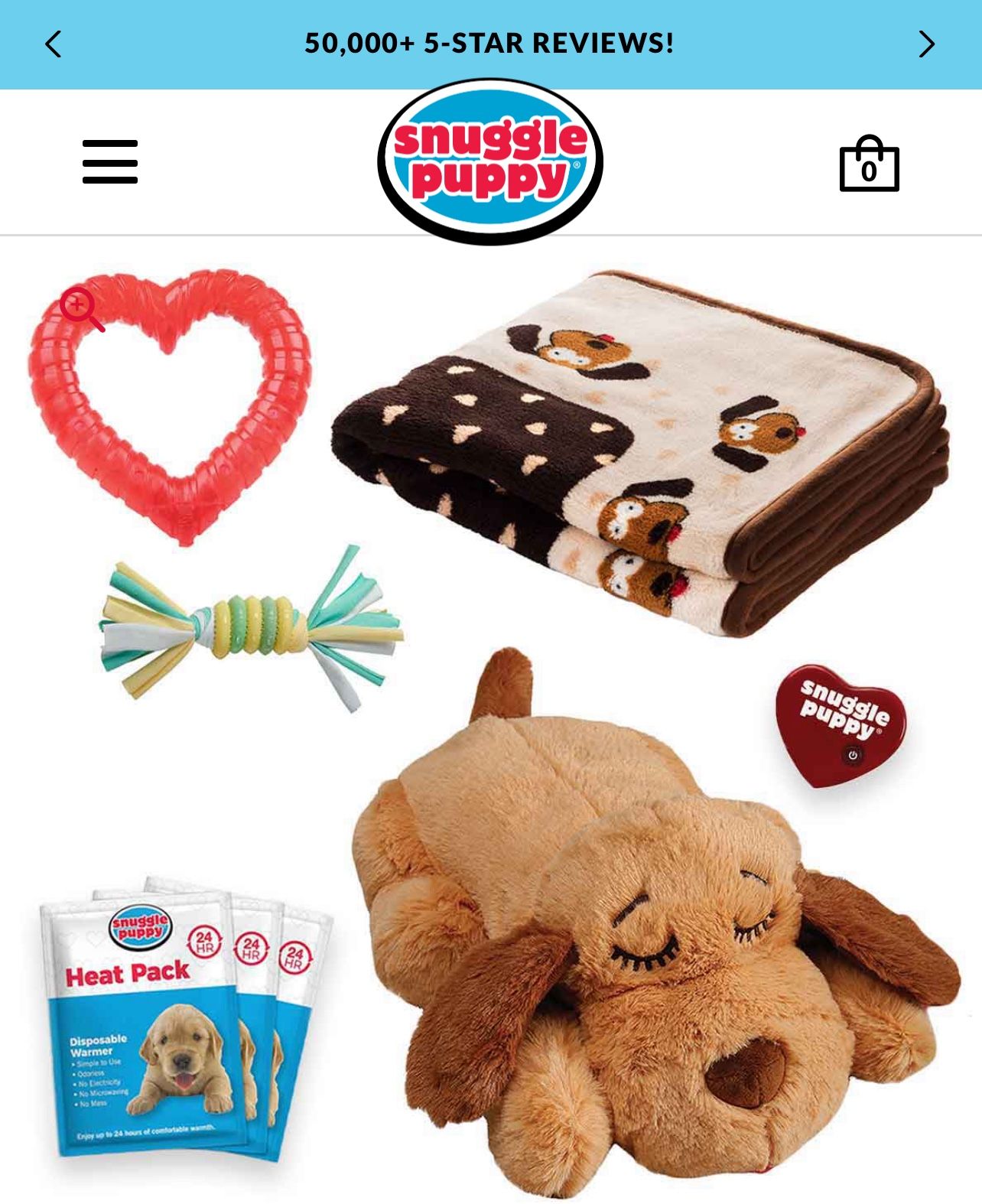 Original Snuggle Puppy Essentials Starter Kit