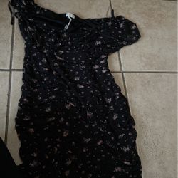 Short Cute Dress Scrunch Up