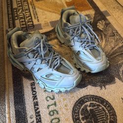 Balenciaga Track Runner Light Blue 