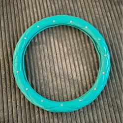 Teal Green Steering Wheel Cover