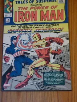 3 (Three) Marvel Comic Framed Wall Art