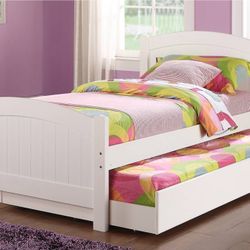 Twin Bed Frame With Trundle