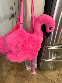 Justice ride-on pink flamingo costume girl’s (pre teen)