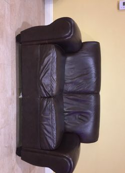 Leather furniture set of 4