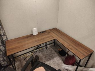 Desk and chair