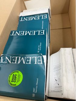 Honda ELEMENT OEM ALL BODY REPAIR SLIM BOOKS