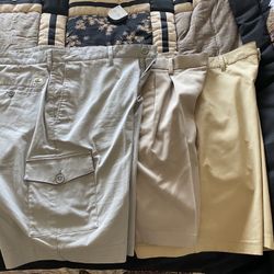 Mens Dress Shorts 34 W