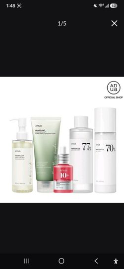 Anua Beauty Glass Skin Set