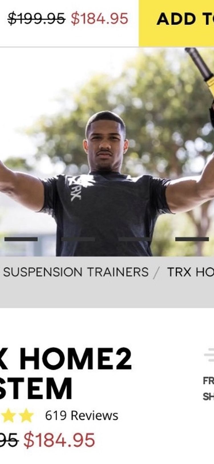 TRX SUSPENSION TRAINER