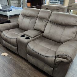 New Glider Recliner Loveseat