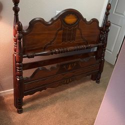 Vintage Antique Rope Bed frame 