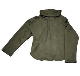 Cowl Neck Soft Waffle Knit Top by Max Studio