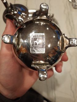 Real Sterling Silver Tea Set