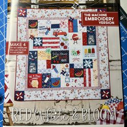 Kimberbell Red White And Bloom Kit