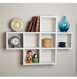 DANYA B
31 in. x 23 in. White Laminated Cubby Shelf

$35