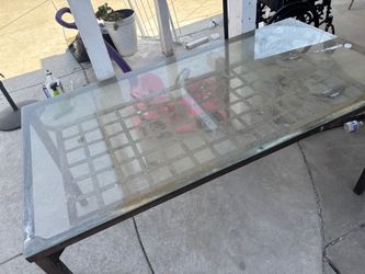 Glass table