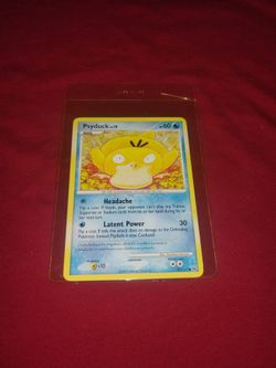 Near Mint 2009 Psyduck Pokémon Game Card - 87/127