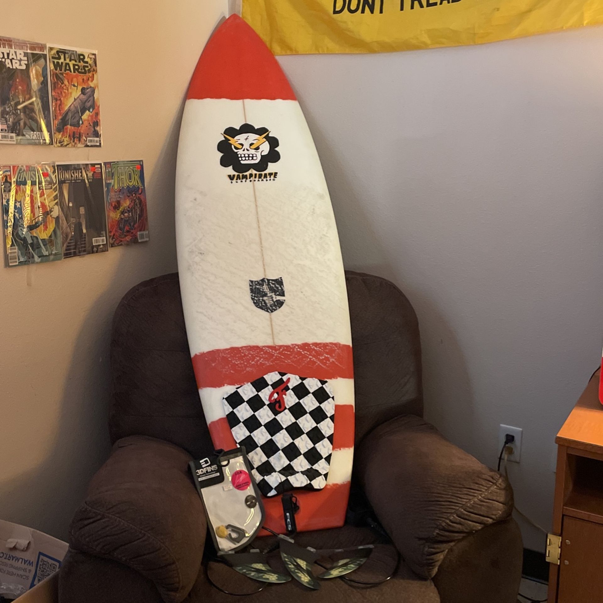 Vampirate Surfboard