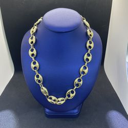 10KT Gold Gucci Link Chain