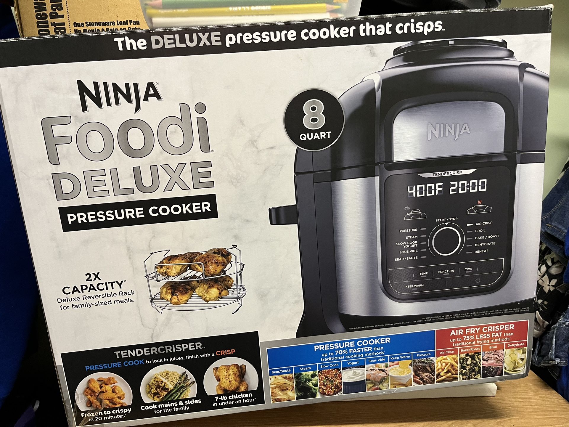 Ninja Food Deluxe Pressure Cooker