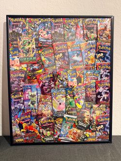 ⚡️Pokemon Booster Pack Wall Art 🖼️ ⚡️