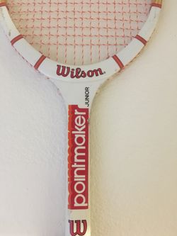 Pointmaker Junior vintage tennis racket Wilson